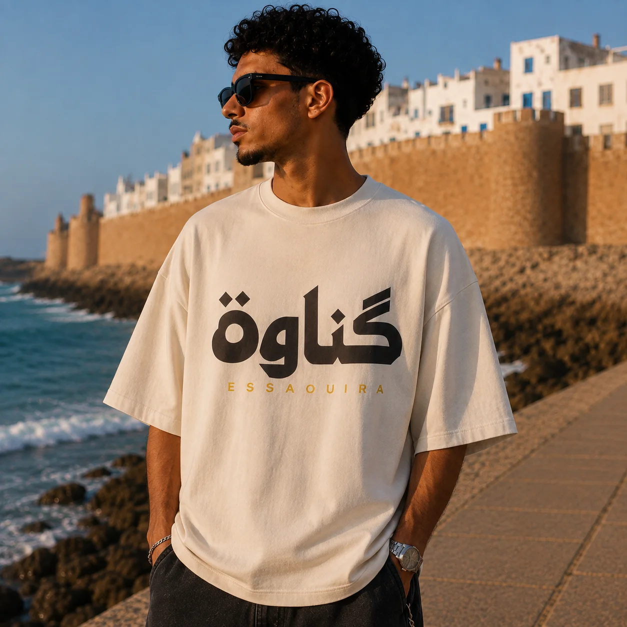 ESSAOUIRA — Gnawa Script Tee