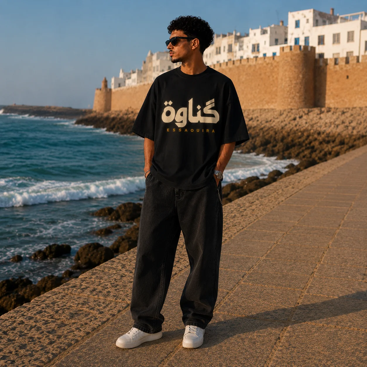 ESSAOUIRA — Gnawa Script Tee