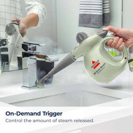 New 2025 BISSELL® Steam Shot™ OmniReach Handheld Steamer for Ultimate Cleaning Performance