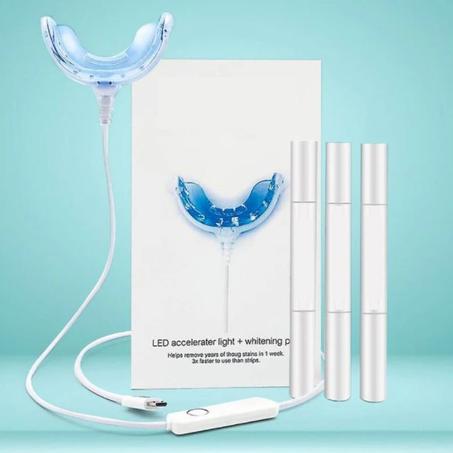 طقم تبييض الأسنان: نتائج احترافية في منزلك