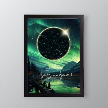 Tableau "Verdant galaxies"