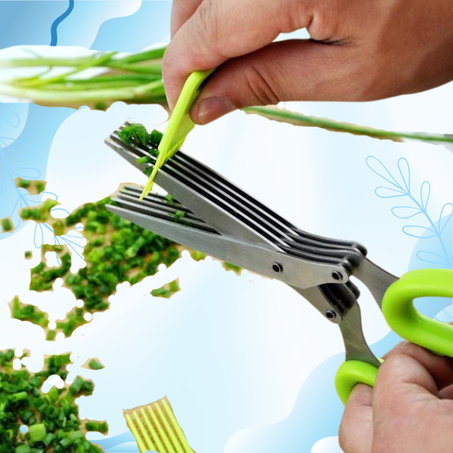 مجموعة مقصات الأعشاب – أداة المطبخ المثالية لعشاق الطهي