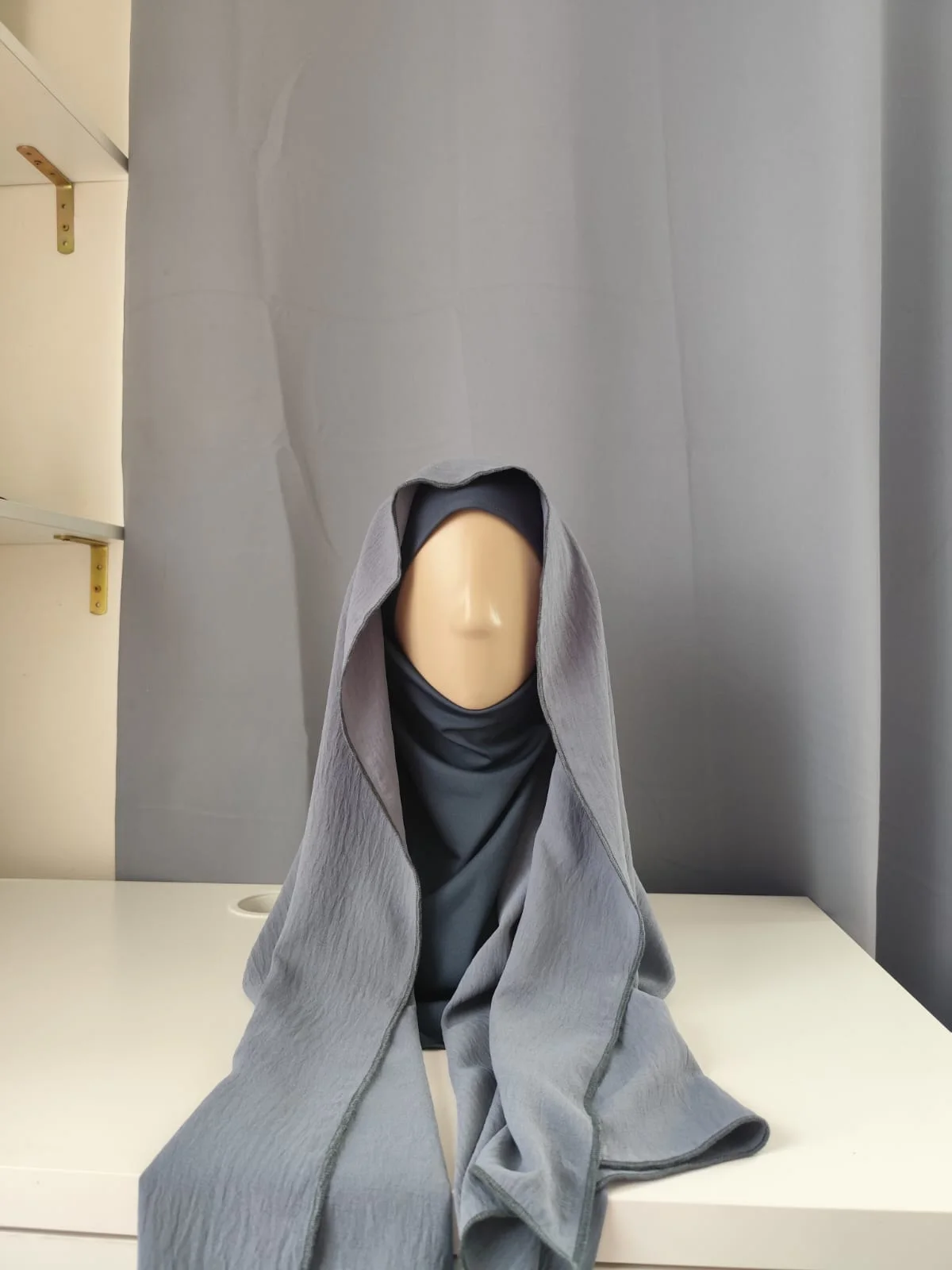 AniqaMed Hijab Urban Grey