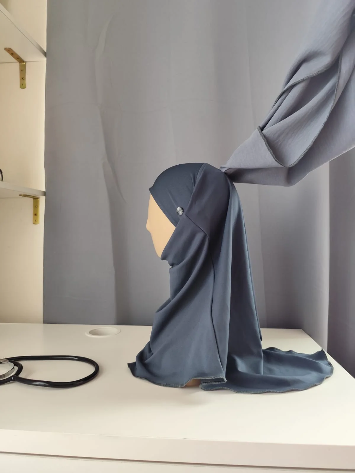 AniqaMed Hijab Urban Grey