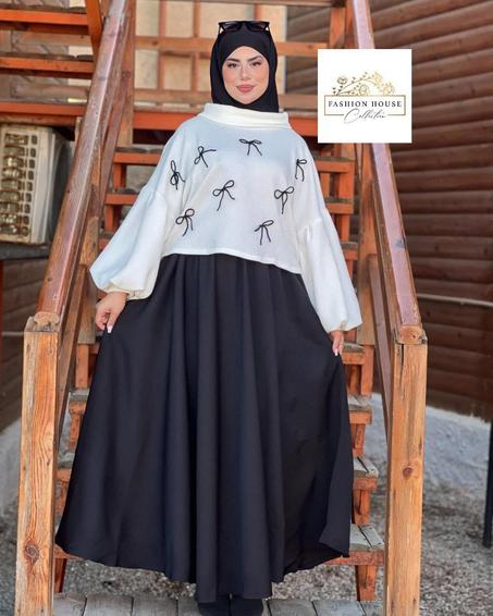 🌼اونسومبل من قطعتين موديل جديد صايا و تريكو