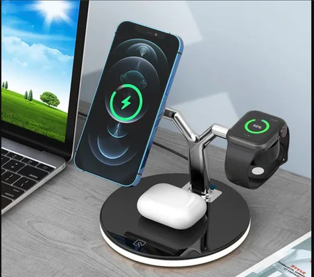 3in 1 Wireless Charger قاعدة شحن لاسلكي 3في1
