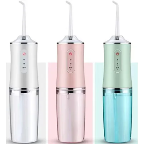 Hydropulseur électrique sans fil pour les dents, nettoyeur buccal portable.