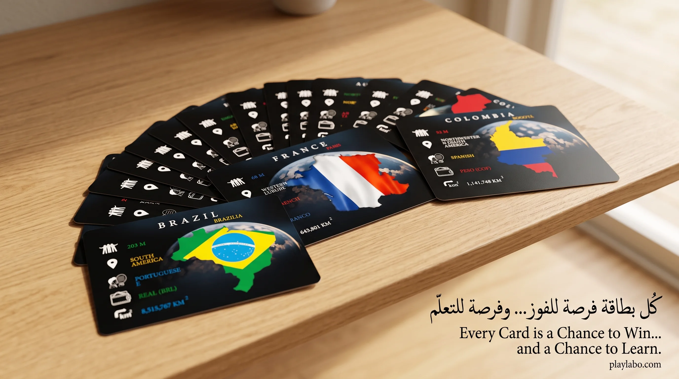 لعبة ورق 'الرحالة '   Jeux de cartes Le Voyageur