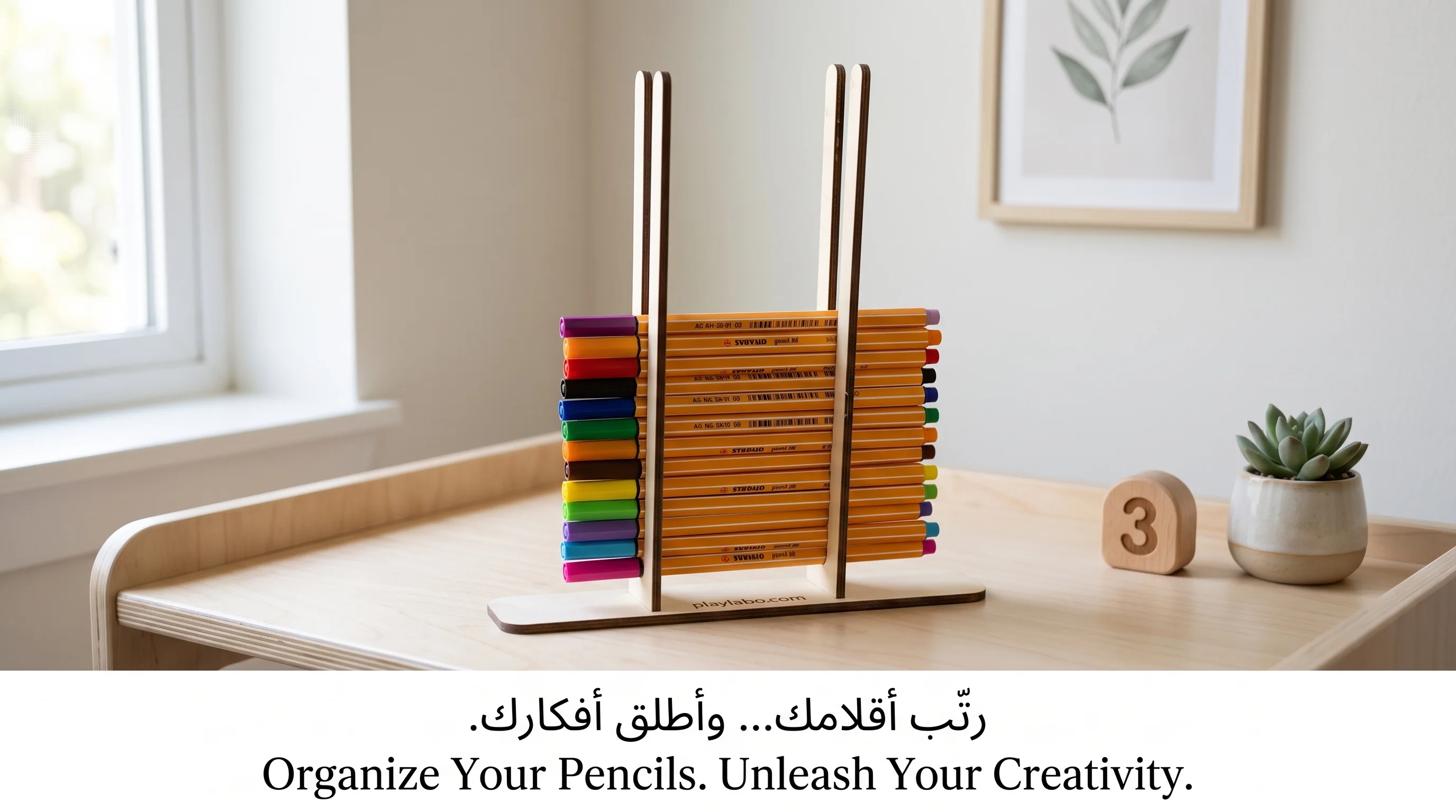 مرتب الأقلام  Range-crayons