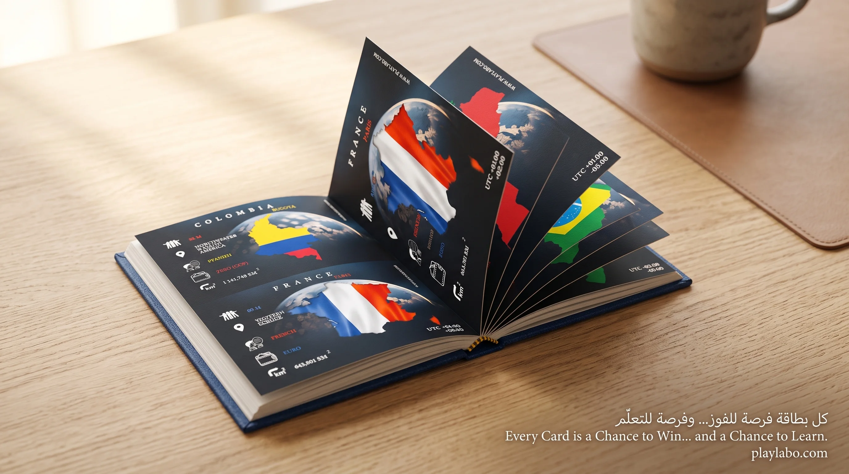 لعبة ورق 'الرحالة '   Jeux de cartes Le Voyageur