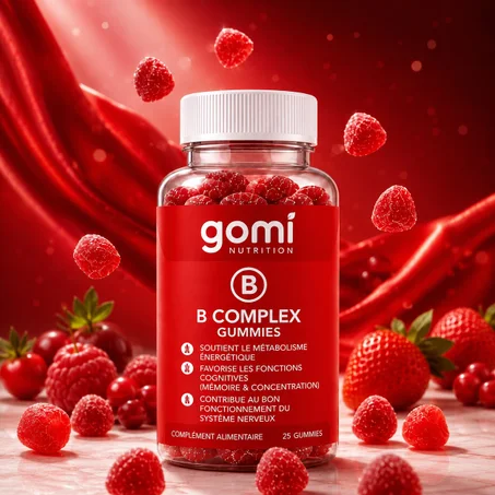 Gomi B Complex Gummies – فيتامينات ب للطاقة والتركيز