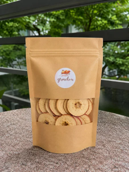 🍎 تفاح مجفف طبيعي – 60غ