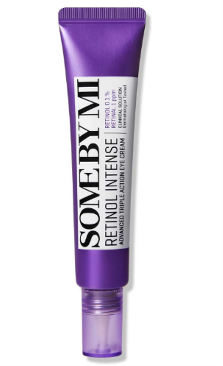 كريم العين رينيود ريتينول انتينس ادفانسد ثلاثي المفعول 2023 من سوم باي مي- 1.01 اونصة 30 مل - العناية بعلامات الشيخوخة والهالات السوداء وتوحيد لون اليومي للبشرة الحساسة ببشرة الوجه