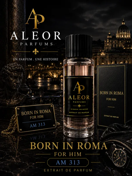 ALEOR N°313 – مستوحى من Valentino Born In Roma Uomo | رجولة عصرية بلمسة إيطالية فاخرة