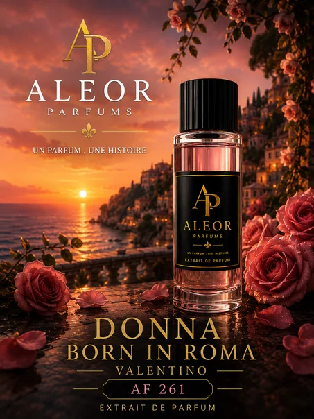 ALEOR N°261 – مستوحى من Valentino Donna Born In Roma | أنوثة عصرية بلمسة إيطالية فاخرة
