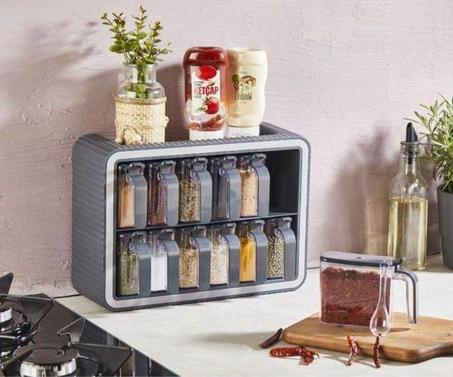 طقم تنظيم التوابل و الحبوب