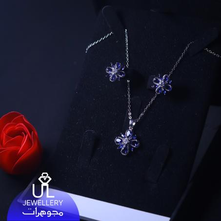 طقم زهرة الياقوت