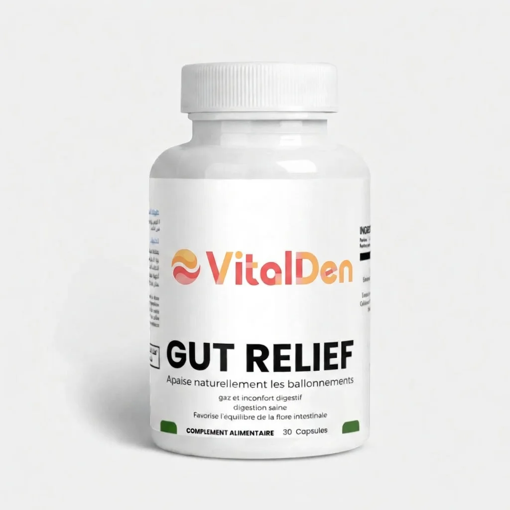 Soulagement intestinal       دعم صحة الأمعاء وتقليل الانتفاخات  30 كبسولة
