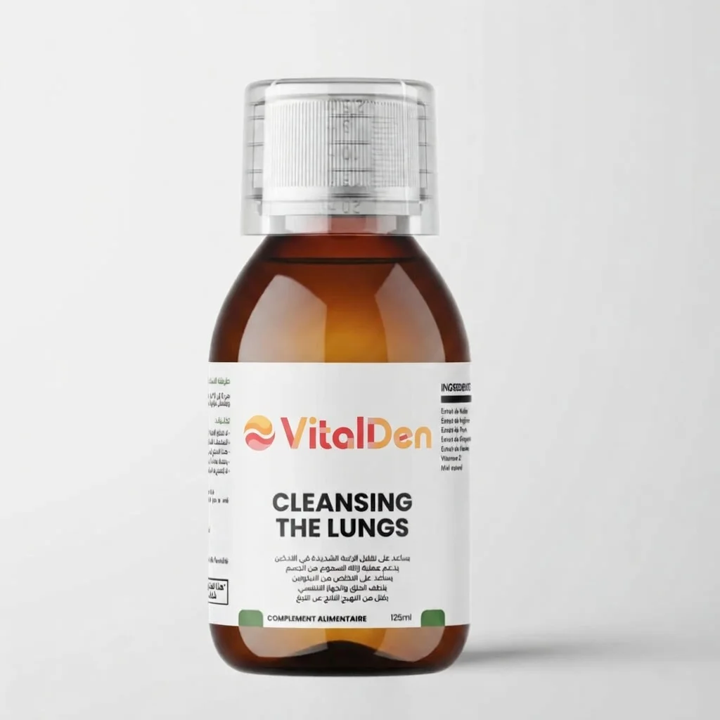 Sirop cleansing lungs       محلول فموي للاقلاع عن التدخين