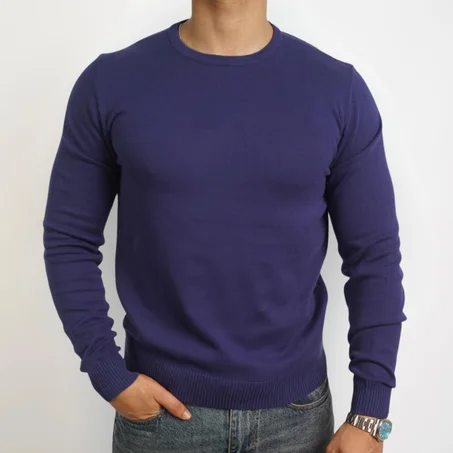 كنزة رجالية بأكمام طويلة