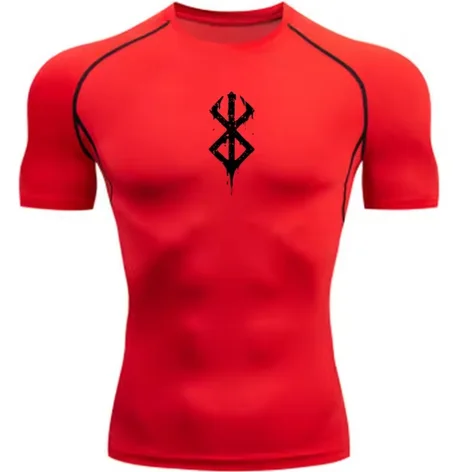 تيشيرت رياضي صيفي للجنسين بأكمام قصيرة، سريع الجفاف، قميص ضاغط، جلد ثاني، للجيم والتمارين، رياضي للجري، قميص للرجال