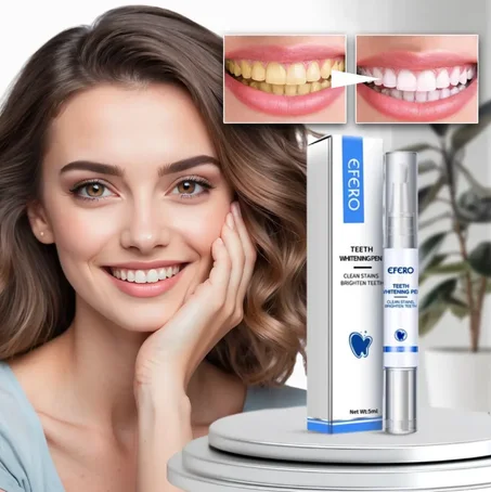 تبييض أسنان القلم