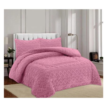 كوفرلي غليظ و مقطن (تريكو) (كانيش) لفصل الشتاء جودة عالية ,صنع أسباني يتكون من 3 قطع