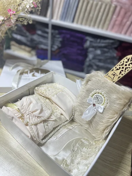 طقم صلاتي بالسجادة التركية