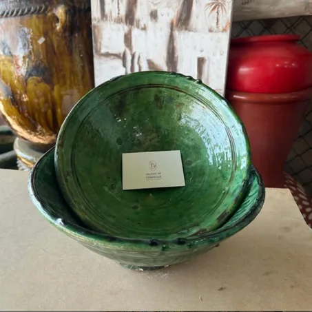 Bols en céramique artisanale