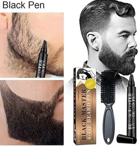 ✨ 4-TIP BEARD PEN | قلم تحديد اللحية