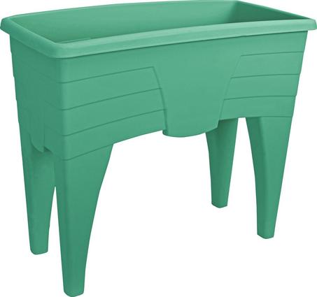 Grand bac à fleurs vert 60L