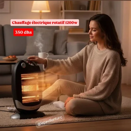 Chauffage éléctrique 3 puissances
