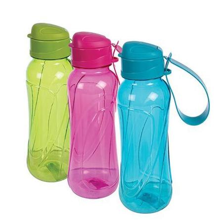 Mini bouteille d'eau transparente