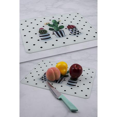 Planche à découper en verre