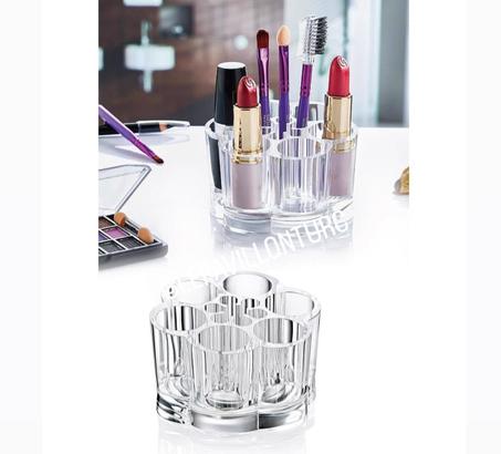 Boite de rangement transparente pour make up