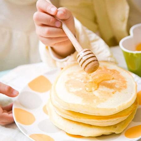 Pack de 2 cuillères à miel en bois