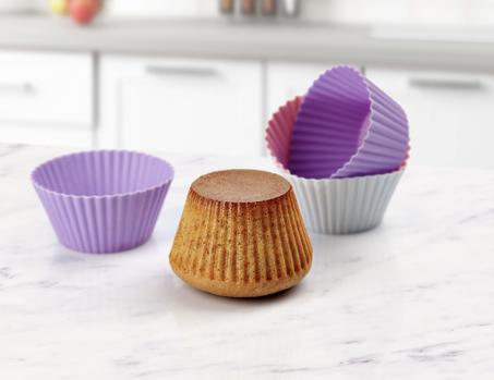 Ensemble de moule à gâteau en silicone (6 pièces)