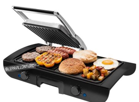 Appareil 2 en 1 : Panini et Planche électrique marque PRIMA