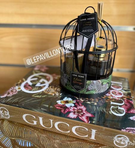 COFFRET CAGE+BOUGIE+DIFFUSEUR