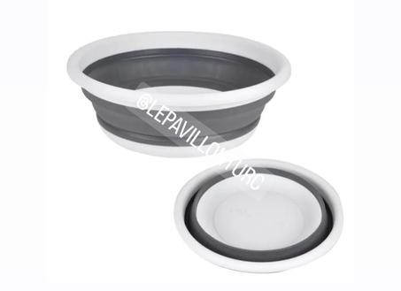 Bassine ronde pliable