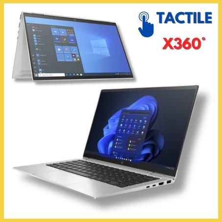 HP EliteBook X360 1040 G8  i7 11eme 32Gb/512Gb SSD Nvme (TACTILE)