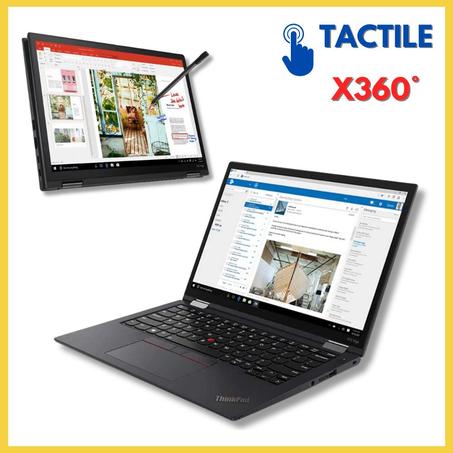 Lenovo ThinkPad X13 Yoga x360 i5 12eme 16Gb/256Gb SSD NVMe (TACTILE)