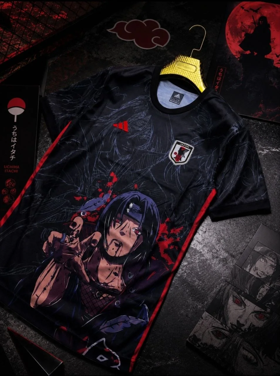 Itachi Uchiha Jersey  – إصدار اليابان الأسود