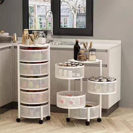 سلة متعدده الطوابق معدن