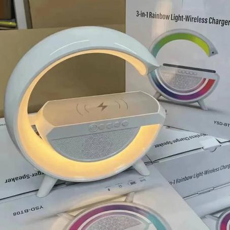 مكبر الصوت+شاحن لاسلكي