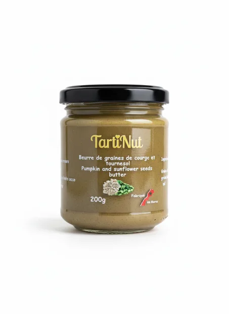 Beurre de graine de courge et de tournesol (sans miel)