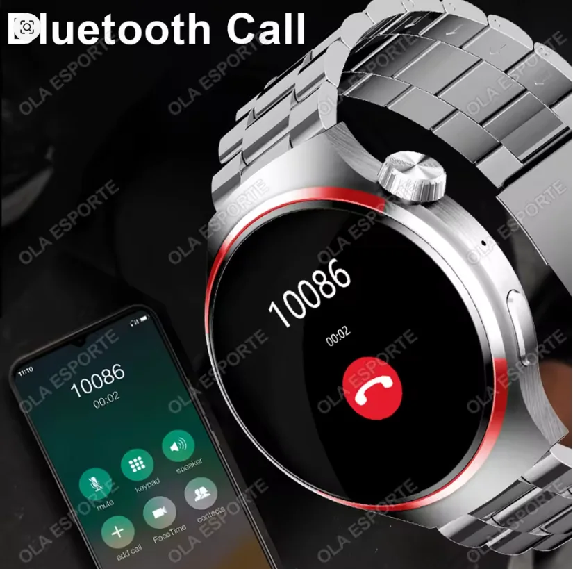 Wisme Ws X2 Smartwatch With 3 Interchangeable Strap