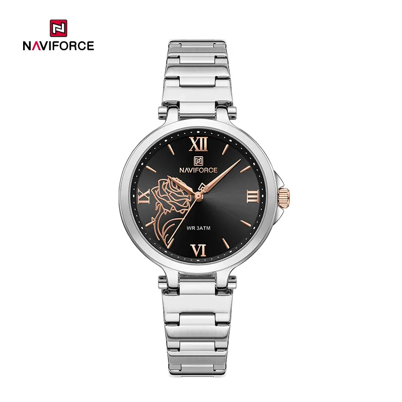 NAVIFORCE 5060 Women’s Luxury Watch with Japanese Movement.