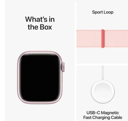 Wisme X13 Ultra Mini Smart Watch 38MM Display With 3 Pair Straps Designed For Womens and Girls | Pink