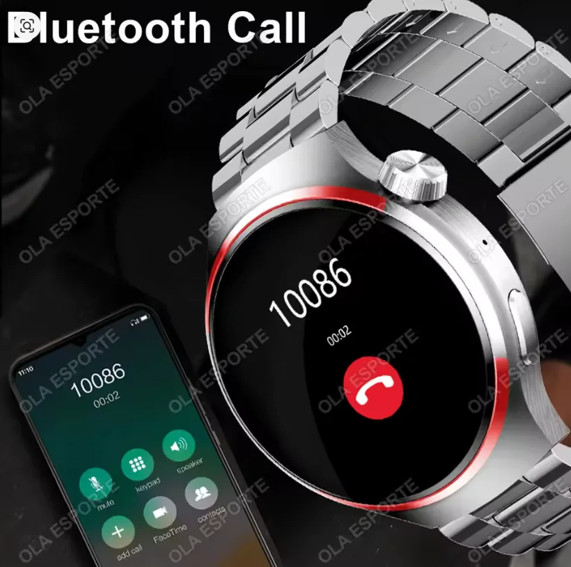 Wisme Ws X2 Smartwatch With 3 Interchangeable Strap